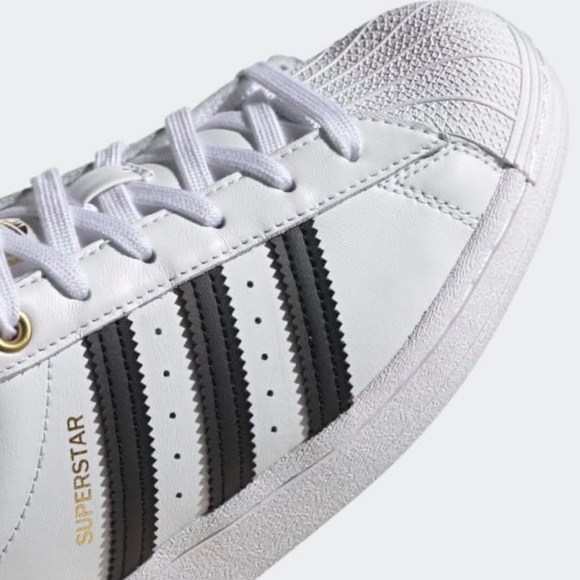 adidas Superstar W Black and White - Picture 5 of 10